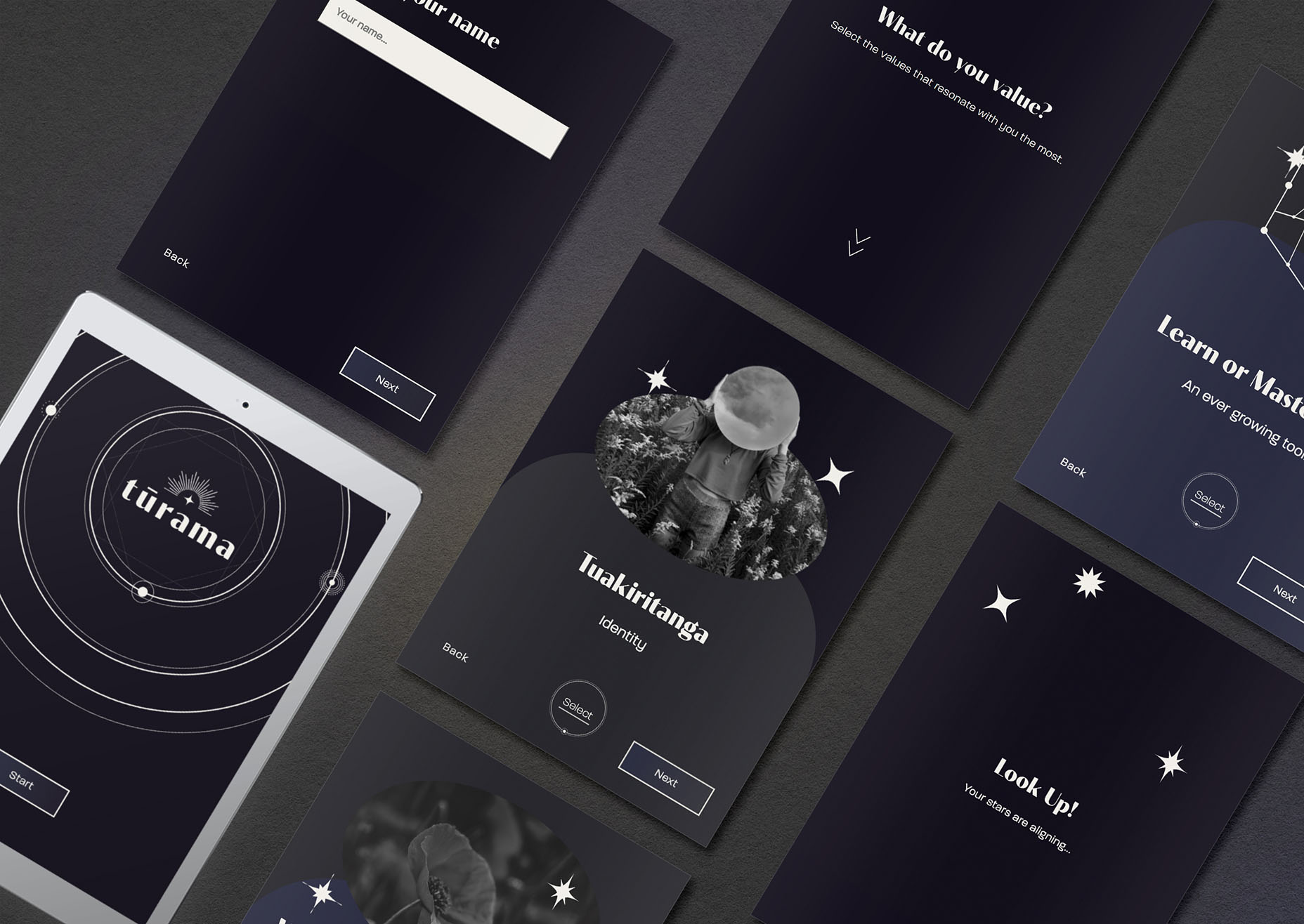 interface mockups