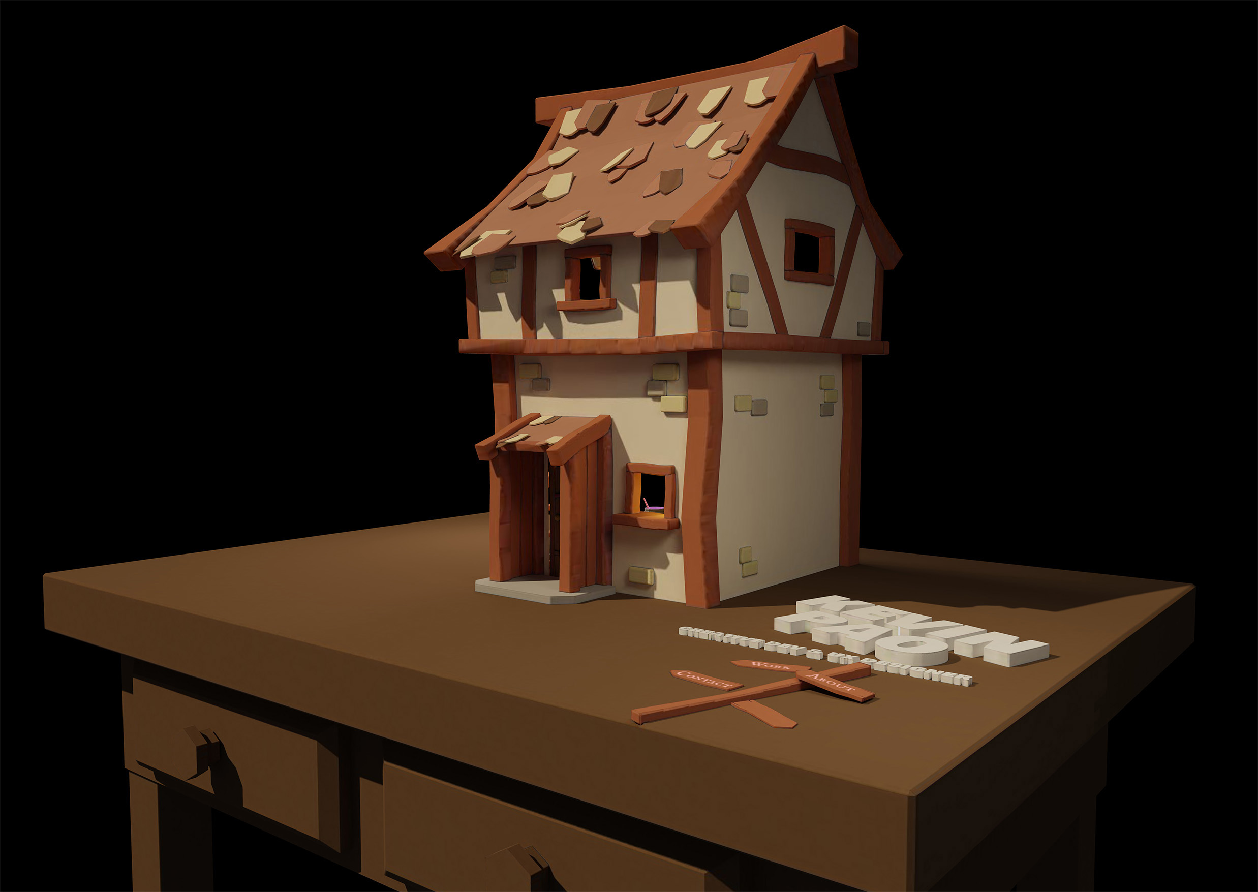 3D Model of house